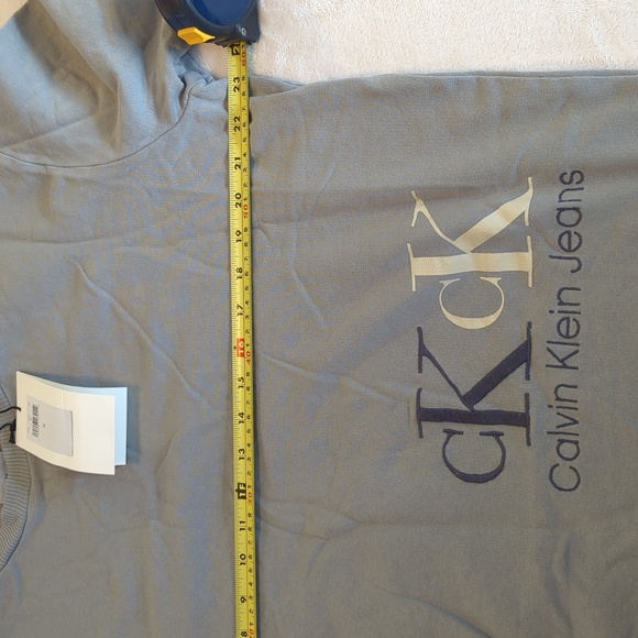 COPY - NEW Cotton Double Monogram Logo Sweatshirt Calvin Klein - Picture 7 of 11